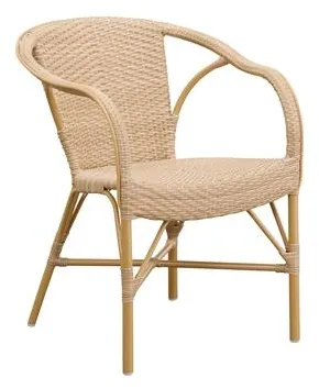 Sika-Design Madeleine Exterior Caféstol Natur/Almond