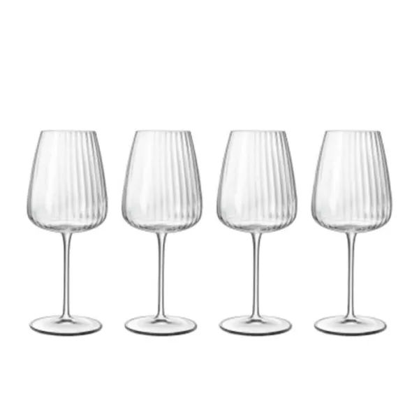 Luigi Bormioli Optica chardonnay hvidvinsglas - 55 cl 4 stk.