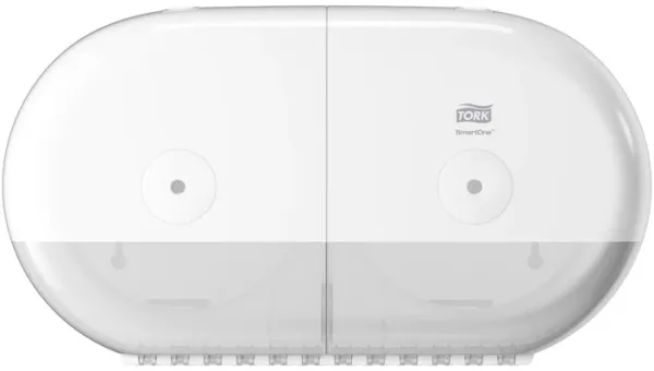 Tork SmartOne T9 Twin, dispenser til toiletpapir, hvid